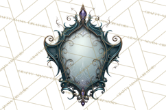 Spooky Cute Goth Glam Clip Art PNG for Halloween Designs Product Image 4