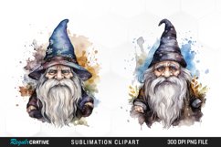 Gothic Gnome Sublimation Clipart Bundle Product Image 3