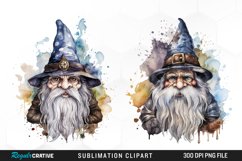 Gothic Gnome Sublimation Clipart Bundle Product Image 2