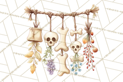 Halloween Gnome Clipart PNG, Spooky Cute Kids Halloween Png Product Image 5