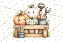 Halloween Gnome Clipart PNG, Spooky Cute Kids Halloween Png Product Image 2