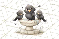 Halloween Gnome Clipart PNG, Spooky Cute Kids Halloween Png Product Image 3