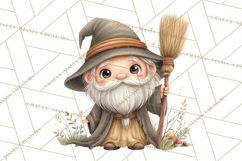 Halloween Gnome Clipart PNG, Spooky Cute Kids Halloween Png Product Image 2