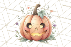 Halloween Gnome Clipart PNG, Spooky Cute Kids Halloween Png Product Image 3
