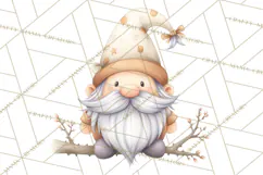 Halloween Gnome Clipart PNG, Spooky Cute Kids Halloween Png Product Image 2