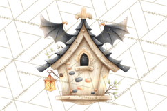 Halloween Gnome Clipart PNG, Spooky Cute Kids Halloween Png Product Image 3