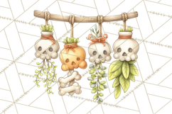 Halloween Gnome Clipart PNG, Spooky Cute Kids Halloween Png Product Image 3