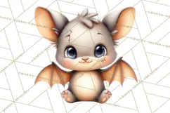 Halloween Gnome Clipart PNG, Spooky Cute Kids Halloween Png Product Image 4