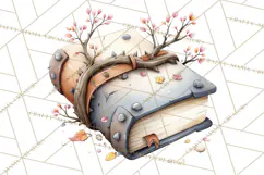 Halloween Gnome Clipart PNG, Spooky Cute Kids Halloween Png Product Image 3