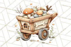Halloween Gnome Clipart PNG, Spooky Cute Kids Halloween Png Product Image 4