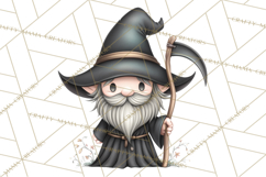 Halloween Gnome Clipart PNG, Spooky Cute Kids Halloween Png Product Image 4
