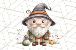 Halloween Gnome Clipart PNG, Spooky Cute Kids Halloween Png Product Image 5