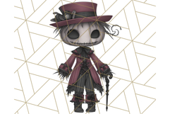 Gothic Halloween Clipart Dark Aesthetic PNG, Halloween Png Product Image 5