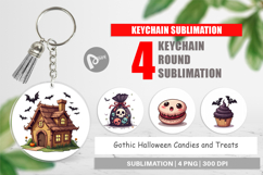 Keychain Gothic Halloween Candies and Treats Product Image 1