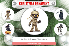 Ornament Gothic Halloween Characters Product Image 1
