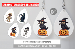 Earring Gothic Halloween Characters Product Image 1