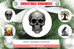 Ornament Gothic Halloween Creatures Product Image 1