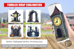 Tumbler Gothic Halloween Gothic Architecture Product Image 1