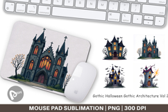 Mouse Pad Gothic Halloween Gothic Architecture Product Image 1