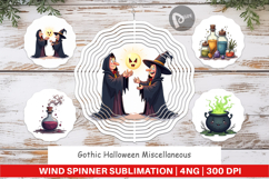 Wind Spinner Gothic Halloween Miscellaneous Product Image 1