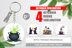 Keychain Gothic Halloween Miscellaneous Product Image 1