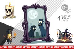 Clipart Gothic Halloween Miscellaneous Product Image 1
