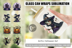 Glass Can Gothic Halloween Set Product Image 1