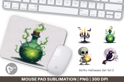 Mouse Pad Gothic Halloween Set Product Image 1