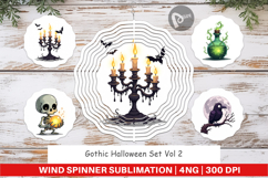 Wind Spinner Gothic Halloween Product Image 1