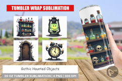 Tumbler Gothic Haunted Objects Product Image 1