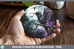 GorgeousGothic Round Coaster design.
