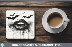 GorgeousGothic Square Coaster design.