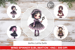 Wind Spinner Gothic Lolita Dolls Product Image 1