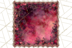 Gothic Victorian Love Letter Clipart, Romantic Stationery Product Image 3