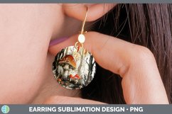 GorgeousGothic Round Earrings design.