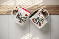 Gothic Quote mug wrap printable sublimation design Product Image 3