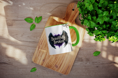 Gothic Quote mug wrap printable sublimation design Product Image 4