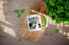 Gothic Quote mug wrap printable sublimation design Product Image 4