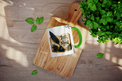 Gothic Quote mug wrap printable sublimation design Product Image 4