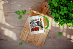 Gothic Quote mug wrap printable sublimation design Product Image 4