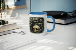 Gothic Quote mug wrap printable sublimation design Product Image 5