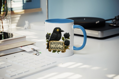 Gothic Quote mug wrap printable sublimation design Product Image 5