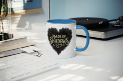 Gothic Quote mug wrap printable sublimation design Product Image 5