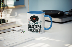 Gothic Quote mug wrap printable sublimation design Product Image 5