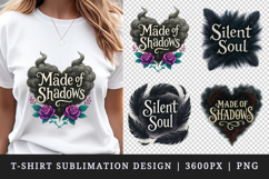 Gothic Quote clipart printable sublimation design png Product Image 2