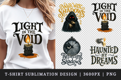 Gothic Quote t-shirt printable sublimation design png Product Image 1