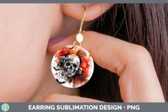 GorgeousGothic Round Earrings design.