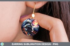 GorgeousGothic Round Earrings design.