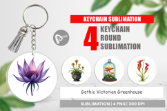 Victorian Greenhouse Keychain Product Image 1