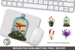 Victorian Greenhouse Mouse Pad Product Image 1